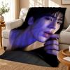 Celebrity Star Z-zhanglinghe Throw 240g Flannel Blanket, Suitable for Sofas, Beds, Offices, Exquisite Gift Blankets