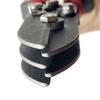 5 Blade Sheet Metal Crimper Tools-Hand Crimper Pipe Swaging 24-28 Gauge Prevents Clogging/Swelling for Downspouts/Ductworks/HVAC