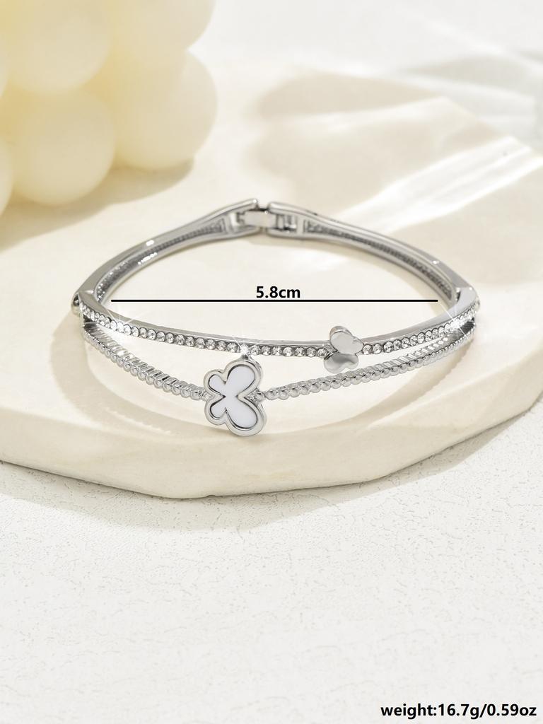 1PC Women's Fashion Trend Design Small Butterfly Bracelet, Suitable for Travel, Banquets, Parties, Festival Dress Gifts