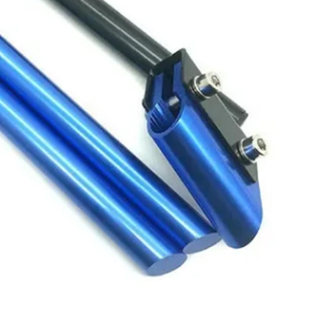 Guidão de Motocicleta Liga de Alumínio Fácil Instalação Substituição de Guidão Peças de Modificação de Motocicleta