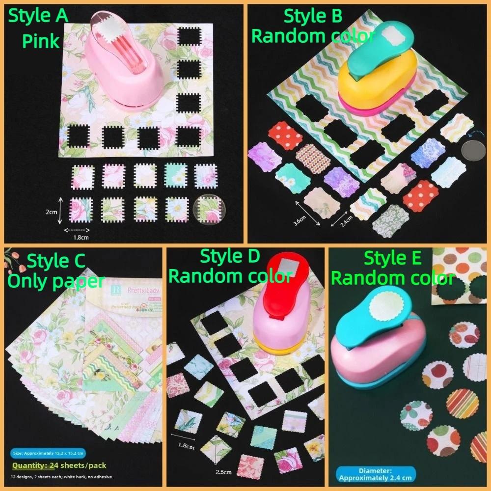 Perfurador de Borda de Carimbo DIY Economia de Trabalho Perfurador Dentado Embossador Máquina de Embossar Scrapbooking