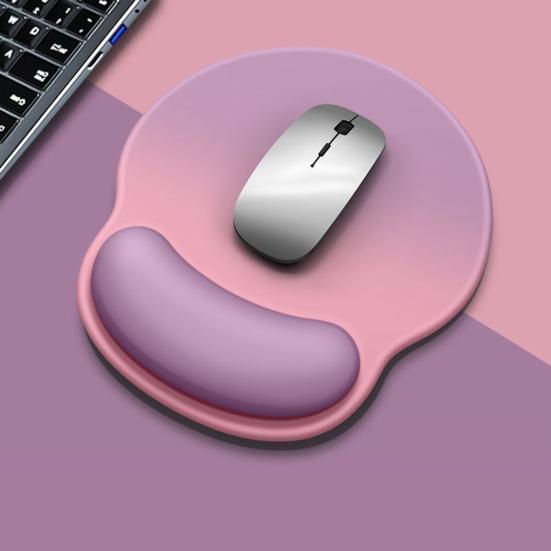 Mouse Pad with Wrist Support Ergonomic Design Non-Slip Base Waterproof Wear-Resistant Gaming Mouse Mat