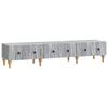 TV Cabinet Grey Sonoma 147 X 34.5 X 30 Cm Particleboard