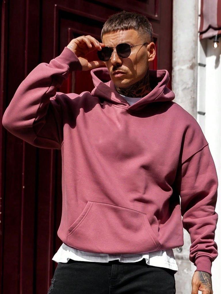 Men's 2025 Spring/Autumn Trendy Loose Fit Casual Hoodie