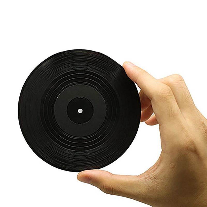 6/1Pcs Coaster Table Mat Creative Retro Heat Resistant Non-slip Mat For Drink Coffee Cup Coaster Home Table Decoration Supplies