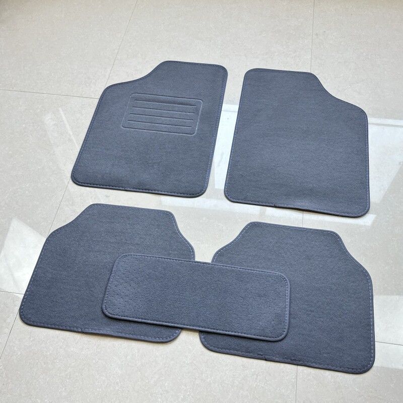 Suede Car Foot Mat Universal Foot Pad Non Slip Waterproof Floor Mat Velvet Foot Mat Easy To Clean Car Seat Cover
