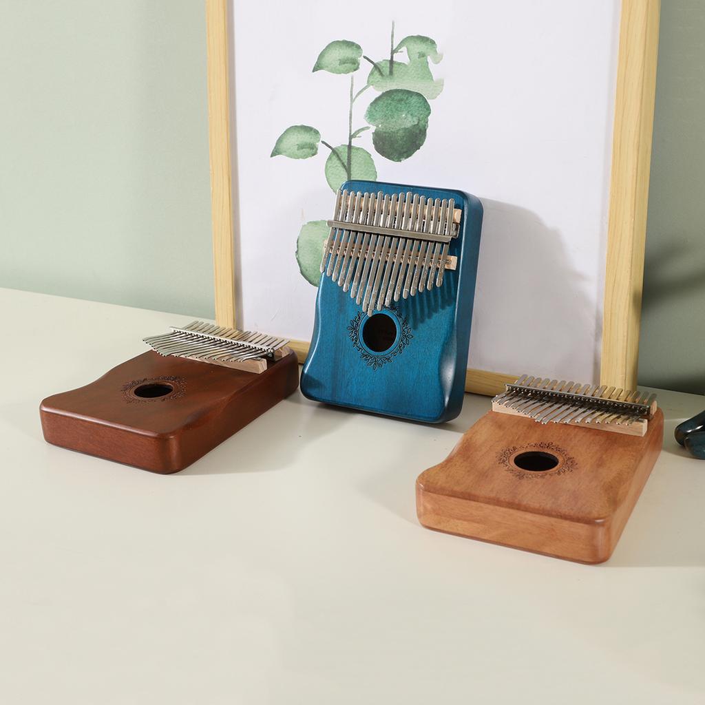 Daumenklavier, 17 Tasten, Musikinstrumente, tragbares Fingerklavier, Geschenke für Kinder und Erwachsene, Anfänger