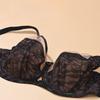 Large Size Bra Women's Lace Bra Full Cup Bra Lingerie Thin Bra