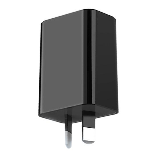

Phone Charger Convenient Smart Phone Wall Australia Plug Charger Plug Adapter for Home AU Plug чорний