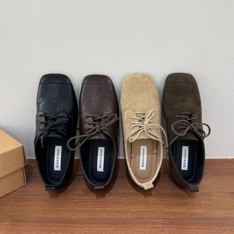 Fashion Women Flats Shoes Square Toe Loafers Fashion New Sandals 2025 Autumn Casual Sneakers Walking Sport Lace Up Running Zapatos Mujer