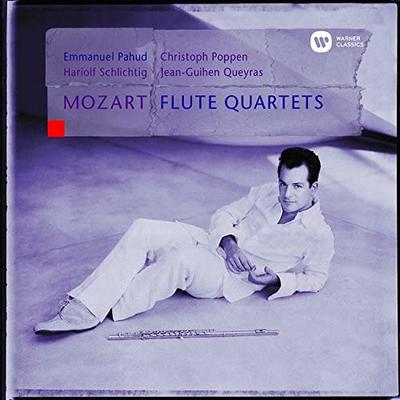 CD PAHU (EMMANUEL), MOZART, POPPEN (CH - Mozart: Flute Quartet (all Songs) WPCS50241 Japan ObiClassical Used