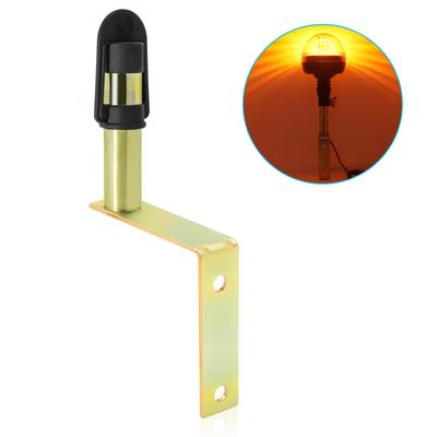 Biqing 1 pieza Soporte para Luz de Baliza de Advertencia, Soporte para Luz de Advertencia para Carretilla Elevadora, Tractor, Camión, Ingeniería