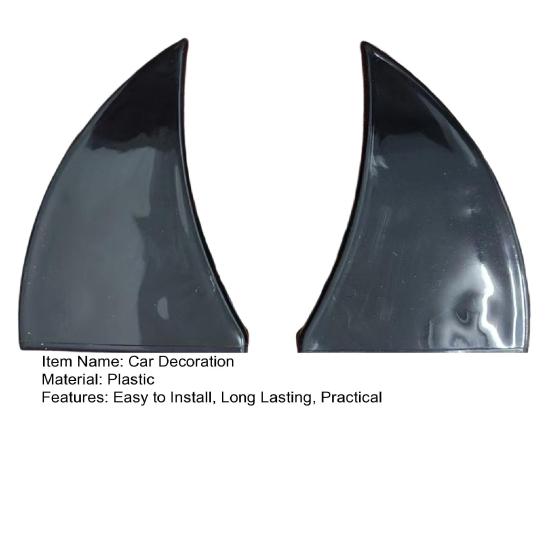 1 Pair Halloween Decoration Car Teeth Waterproof High Temperature Resistant Universal DIY Car Front Grille Ornaments