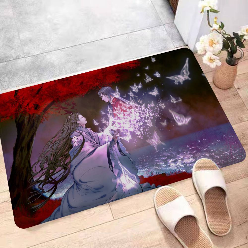 

Китайское Благословение Небесных Чиновников Коридорный Ковер Моющийся Нескользящий Коврик для Зоны Дивана и Кресел в Гостиной Кухонный Придверный Коврик Ковер 40x60 cm