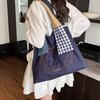Spring New Tote Bag Female Student Retro Niche Shoulder Bag Japanese Large-capacity Shopping Bag Fashionable Tote Bag