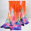 Summer Edition Scarves Female Shawls Super Long Chiffon Fabric Decorative