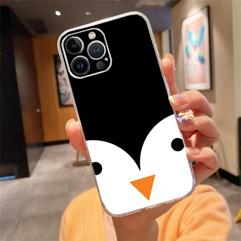 Phone Case For iphone 17ProMax Air 16 15 14 13 Pro Max 15 16 Pro 15Plus Cute Lovely Penguin