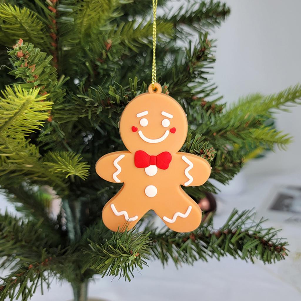 Christmas   Pendant House Series 12 Pcs Christmas Tree Full House Pattern Pendant