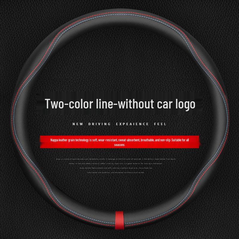 Custom Steering Wheel Cover for BYD Han EV, Song PLUS, Tang DMI, Yuan Pro, Dolphin, and Han DMi.