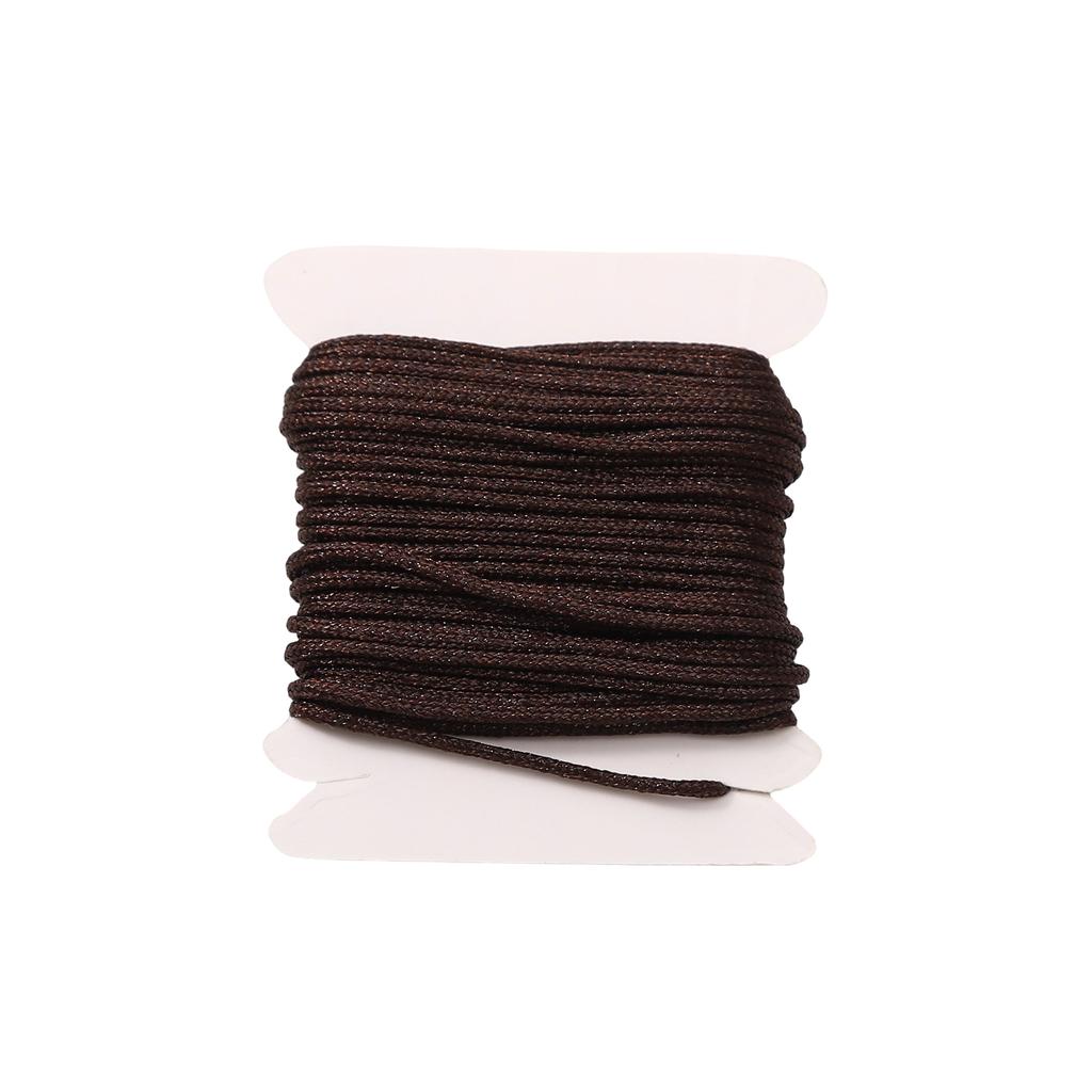 5-50m/lot 0.8mm Cotton Cord Nylon Cord Thread String DIY Beading Braided Bracelet Jewelry Making