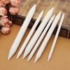 6pcs/set Blending Smudge Stump Stick Tortillon Sketch Art White Drawing Pen Tool Rice Paper