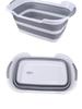 Foldable Pet Cleaning & Laundry Basin - Drainable, Multi-purpose, Storage Basket