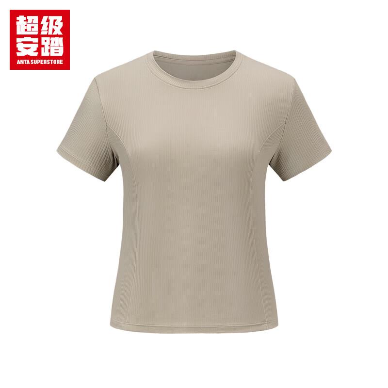 Anta SHAPE Women s Slimming Short Sleeve Sports T-shirt L