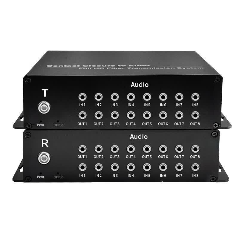 Yeren Professional 16-Channel Fiber Optic Audio Transceiver