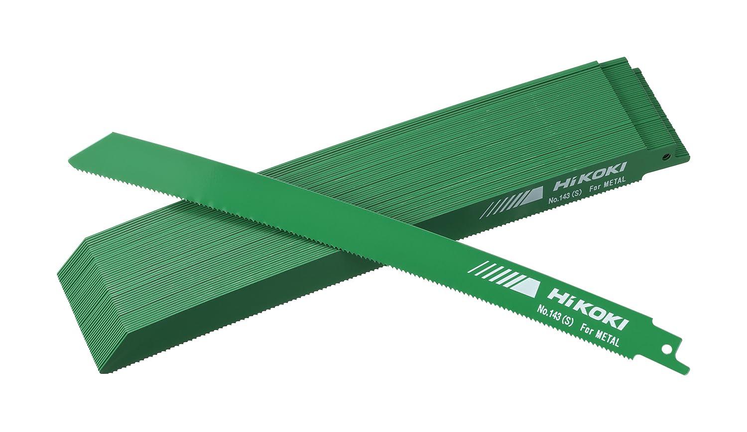 

HiKOKI Saber Saw Reciprocating Saw Pack of Blades, Blades, Curved, 50, No. 143(S) 0000-4420
