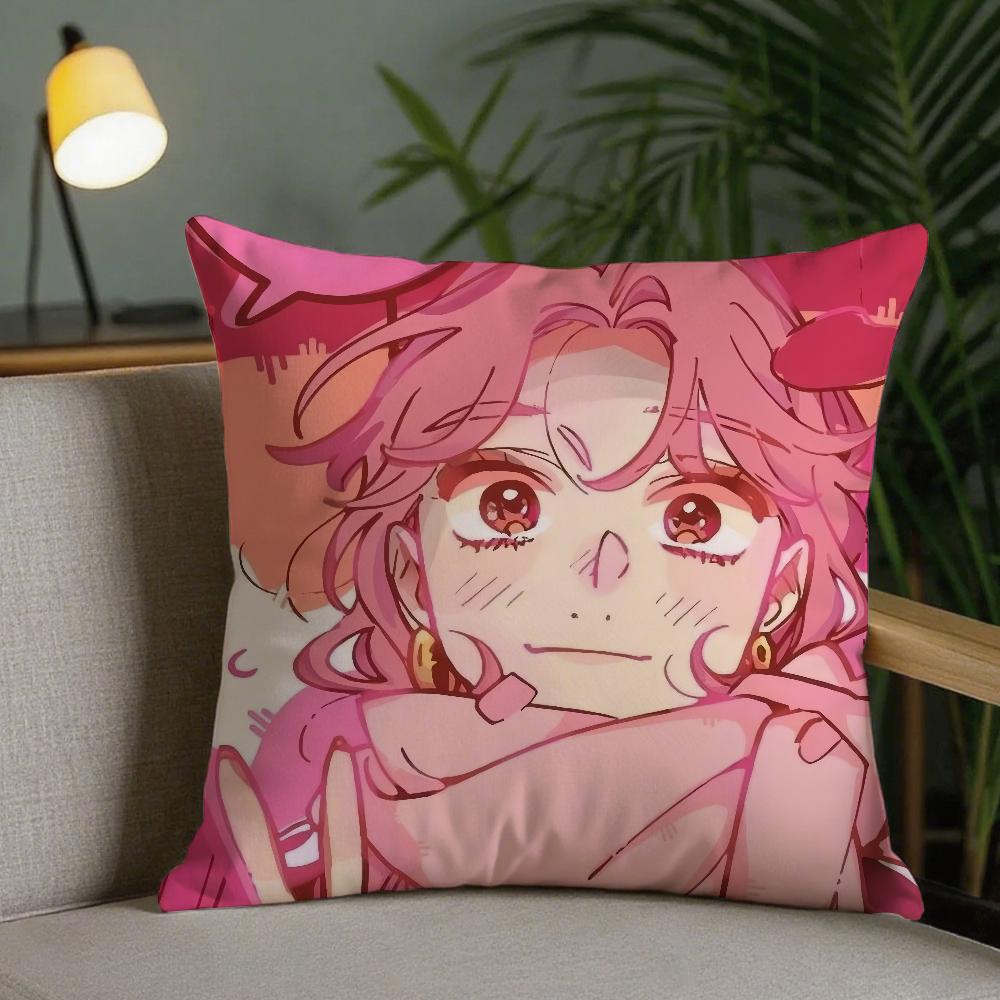 AAya OOosawa KKoga MMitsuki Pillow Case Square DoubleSided Printing Sofa Cushion Cover Pillowcase Bedroom Bedside