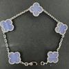 Exquisites Vierblättriges Kleeblatt Armband für Damen Fünf-Blüten Armband Zweiseitiges Natürliches Weißes Perlmutt und Karneol Armband