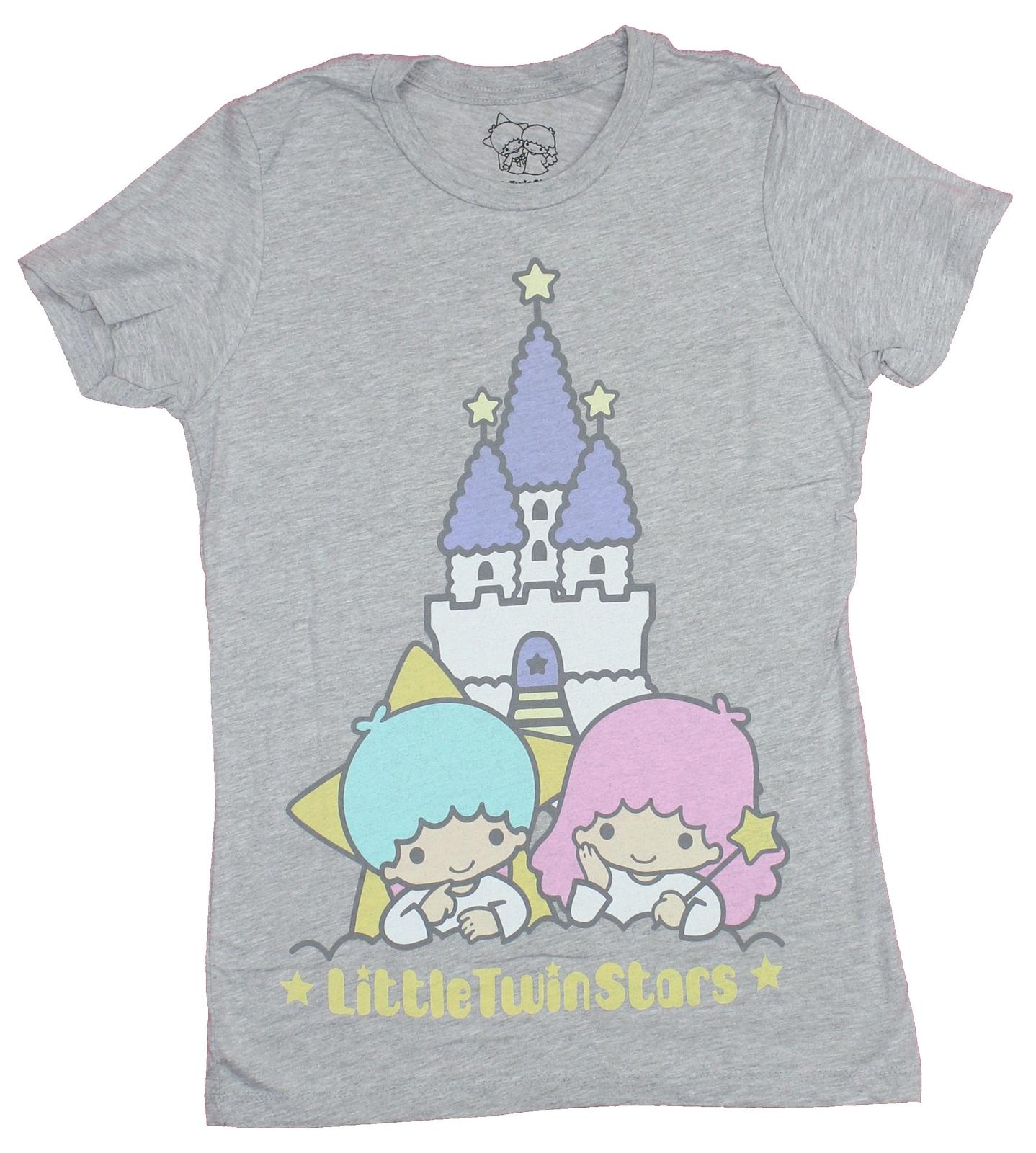 Little Twin Stars Girls Juniors T-Shirt - The Stars Hanging in the Castle XXXL