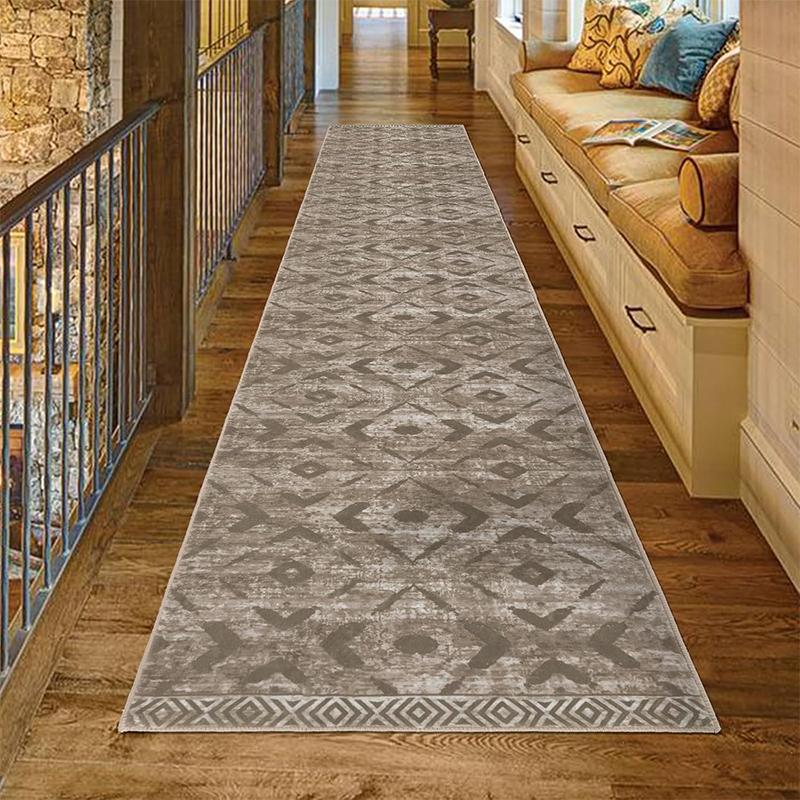 

Килимова доріжка для коридору Килим Нековзні килимки для підлоги М які Килими, що перуться в машині Геометричні Богемні Килими для коридору Домашній декор 80x240cm