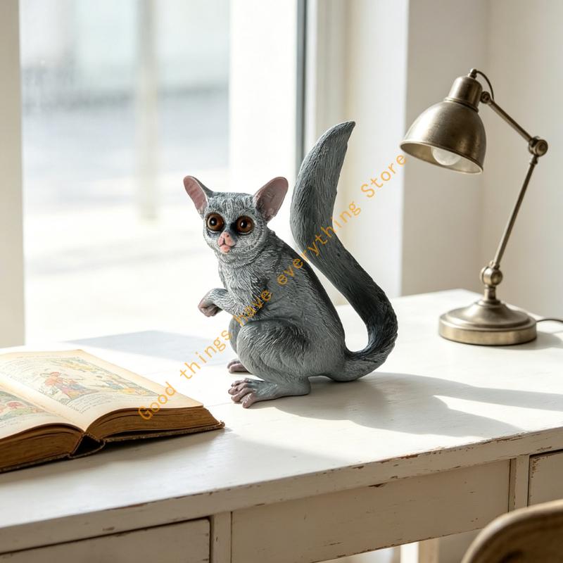 Sugar Gliders Sculpture Sugar Gliders Statue Model Table Decors Sugar Gliders Figurine Ornament Home Decors Collectibles 55KF CN