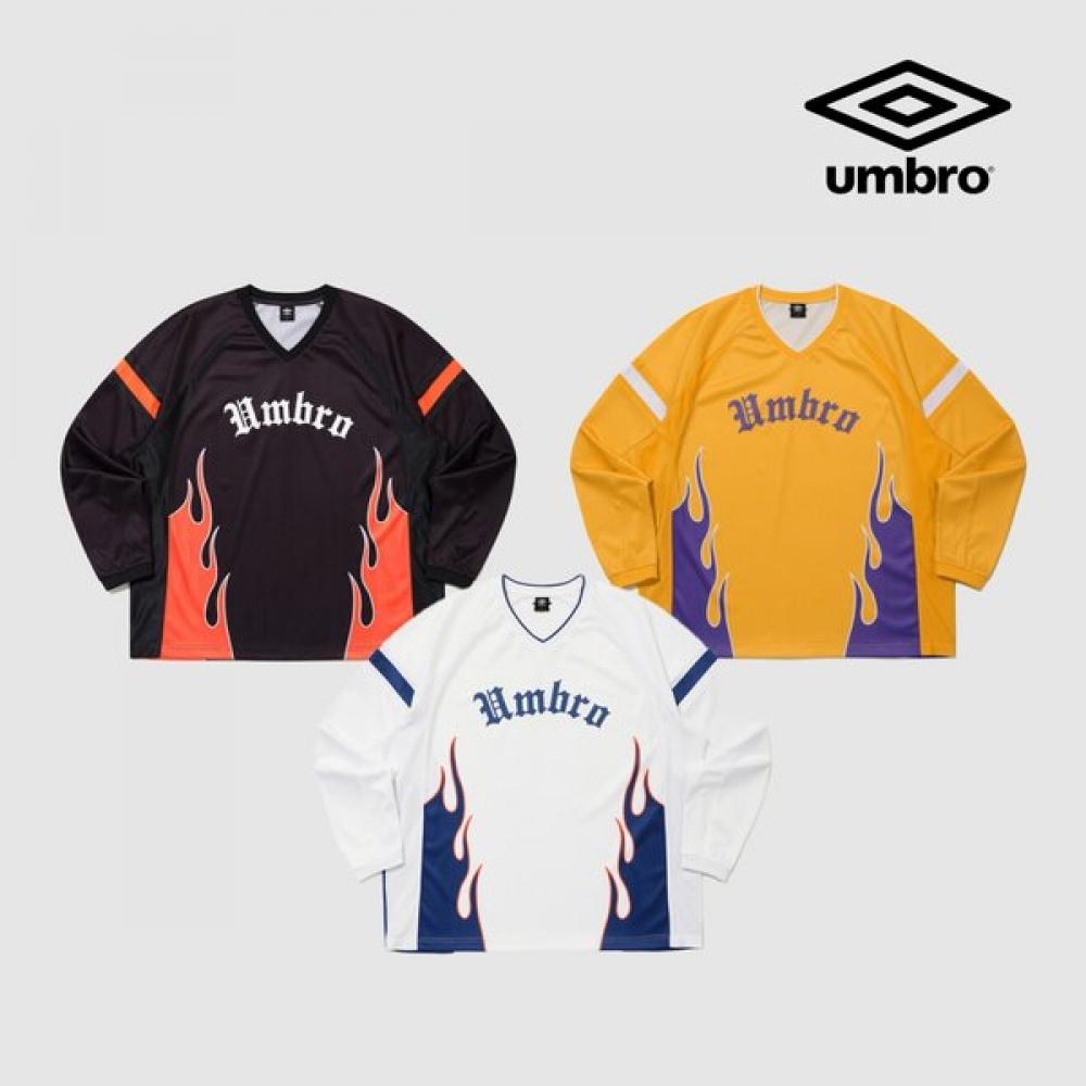 Umbro Long Sleeve T shirT Ur321crl72 blacks/090