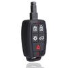 Nowe silikonowe etui na kluczyk samochodowy z brelokiem do Volvo Xc90 C70 S60 D5 V50 S40 C30 5 przycisków Akcesoria
