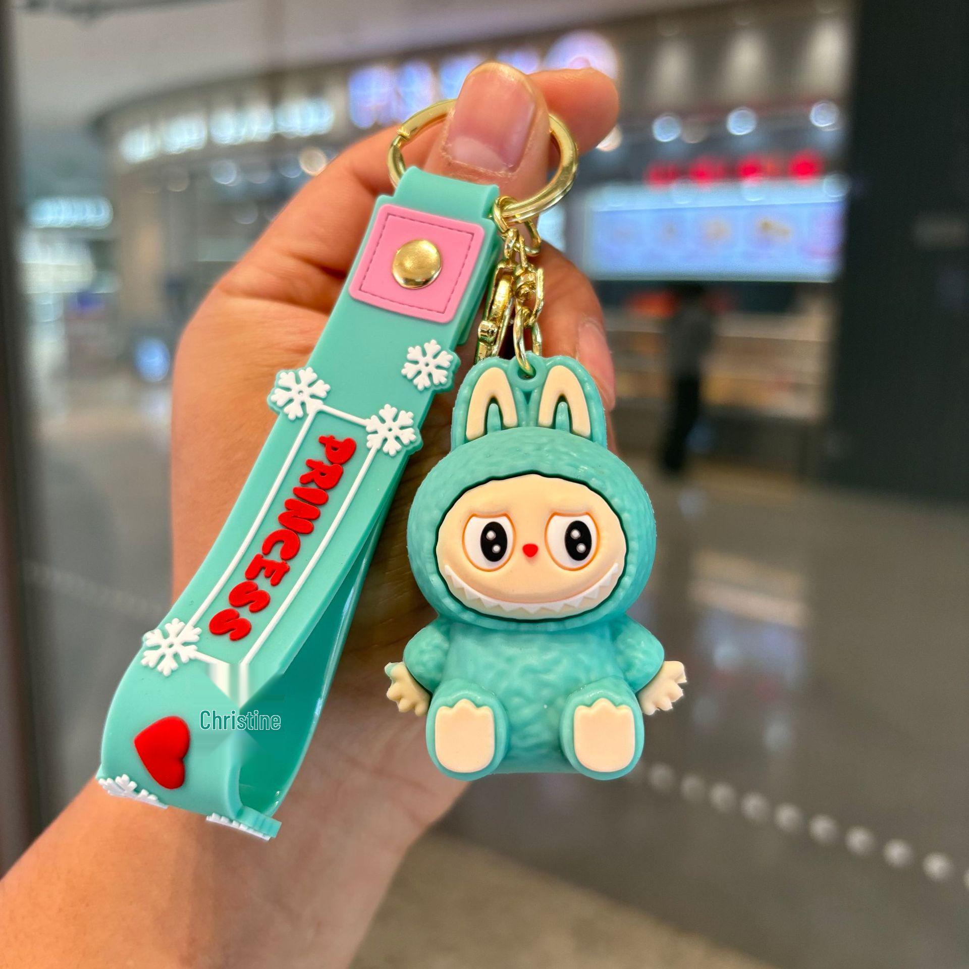 

Милый 3D Маленький Ягненок Мягкий Резиновый Брелок Подвеска для Рюкзака