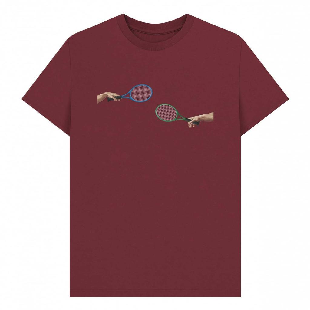 Apoh Unisex Adult The Creation Of Tennis T-Shirt