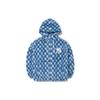 MLB New York Yankees Vintage Floral Hooded Sherpa Jacket Unisex Jackets Blue 3AJPF1816-50BLD