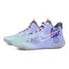 Nike KD Trey 5 IX Trendy Fantasy Cushioning, Wear Resistant Mid top Basketball Shoes Unisex Blue Purple CW3402-011(Team529-)