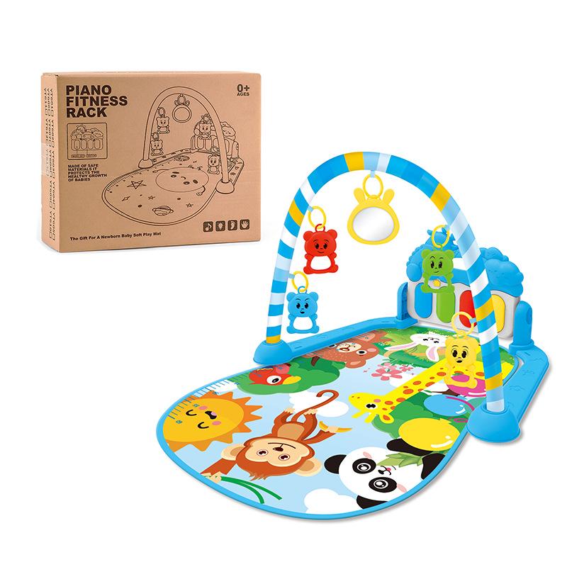 Newborn Baby Piano Gym Mat: Musical Play Toy for Infants