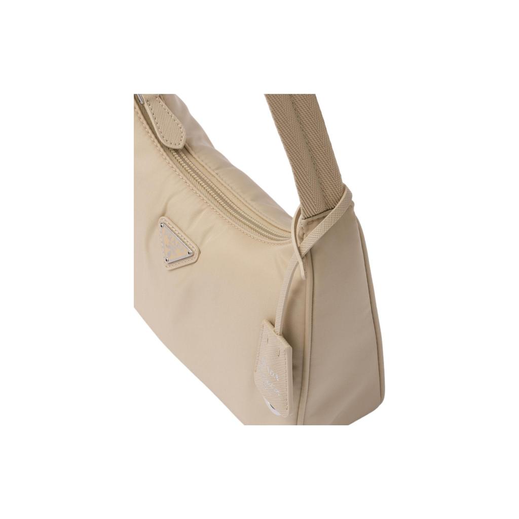 Prada Re-Edition 2000 Nylon Mini Handbag Women Handbags Desert-Beige 1NE515_RDH0_F0F24