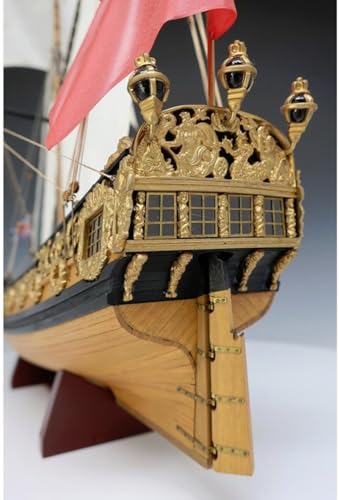 Woody Joe 1/64 Charles Yacht Wooden Model Assembly Kit (Ship)
