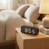 Smart Digital Alarm Clock Night Light Mirror Clock Fashion LED Electronic Clock  Kids