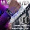 Reloj Musical Deportivo Altavoz Portátil para Correr al Aire Libre Fitness Inteligente Reproductor de Música Bluetooth Pulsera Mp3