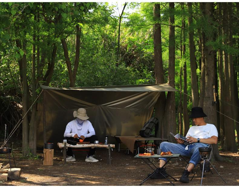 Ultra-Light Aluminum Folding Table for Camping, Picnics, BBQs, and Fishing 