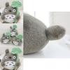 Japanese Anime Totoro With Lotus Leaf Plush Toy Super Soft Short Plush Pp Cotton Filling