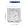 Wall Decors Resin Mold,Wall Art Silicone Mold for Epoxy Resin Casting,Wall Mount Decors Broken Wall Sailboats Resin Molds