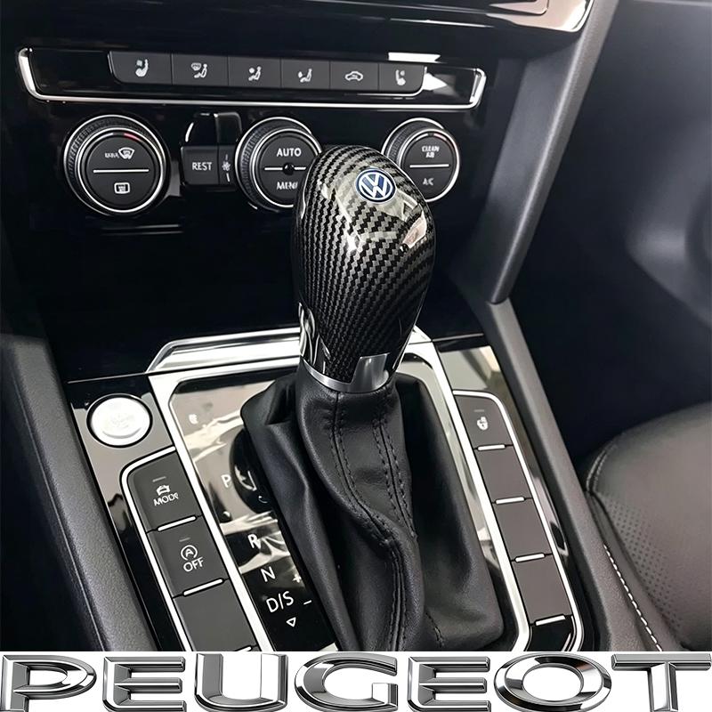 Volkswagen Gear Stick Cover Car Shift Lever Carbon Fibre Shell For VW Golf Polo GTI Tiguan R-Line Passat Variant Jetta Tirevalve