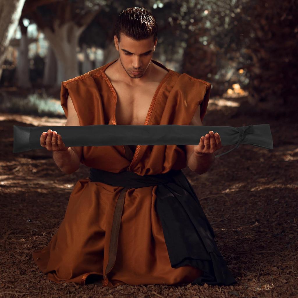 SOLUSTRE Tai Chi Sword Bag Single and Double Sword Case Oxford Canvas Martial Arts Sword Bag Sword Bag Waterproof Backpack Morning Practice Sword Bag